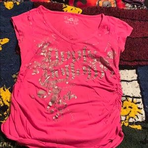 Apple Bottoms pink shirt